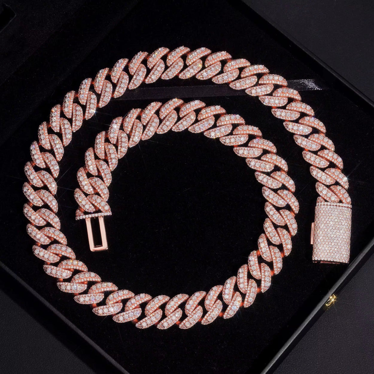 15mm Raised Diamond Cuban
