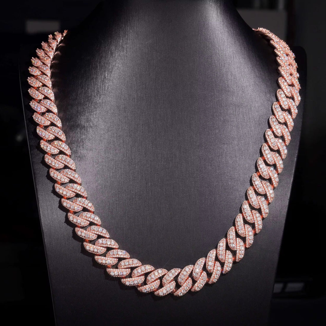 15mm Raised Diamond Cuban