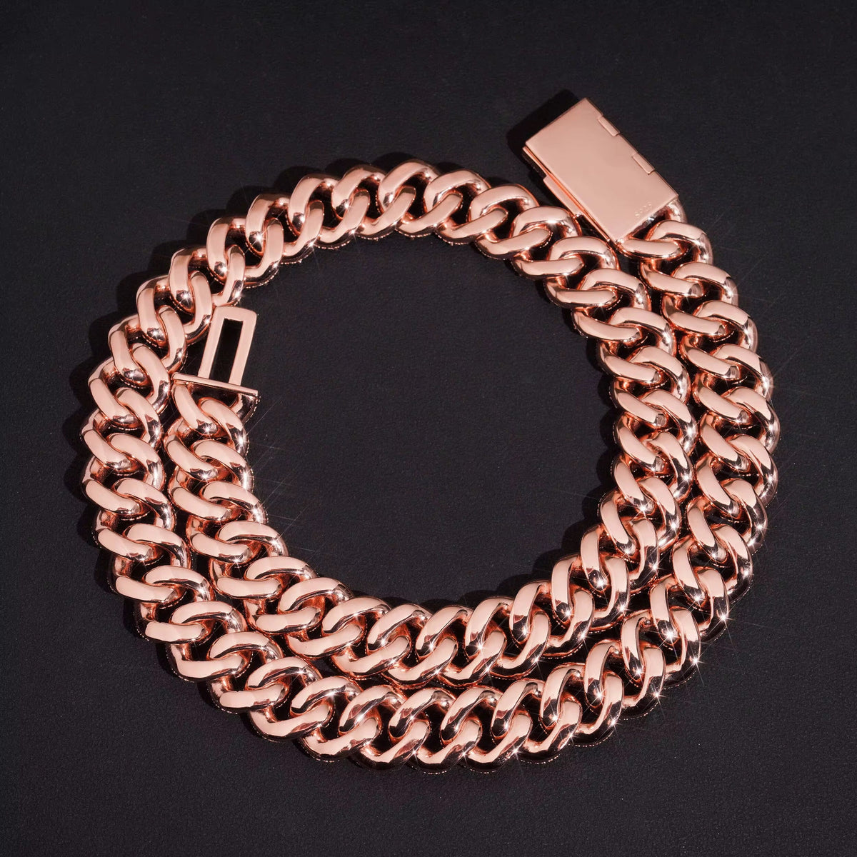 15mm Raised Diamond Cuban