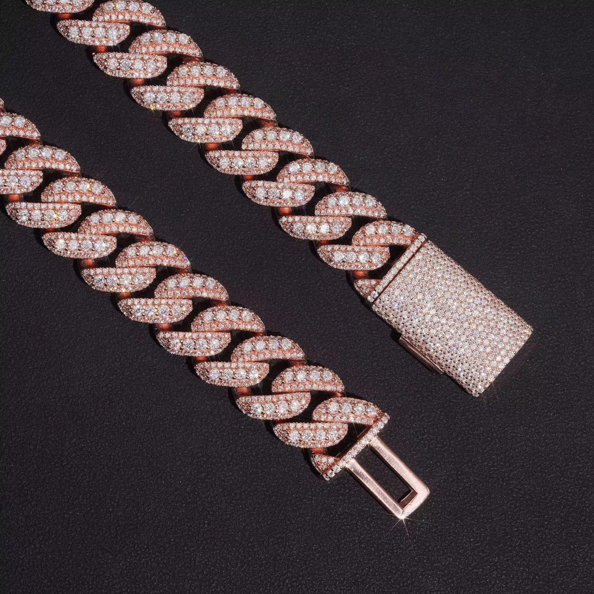 15mm Raised Diamond Cuban
