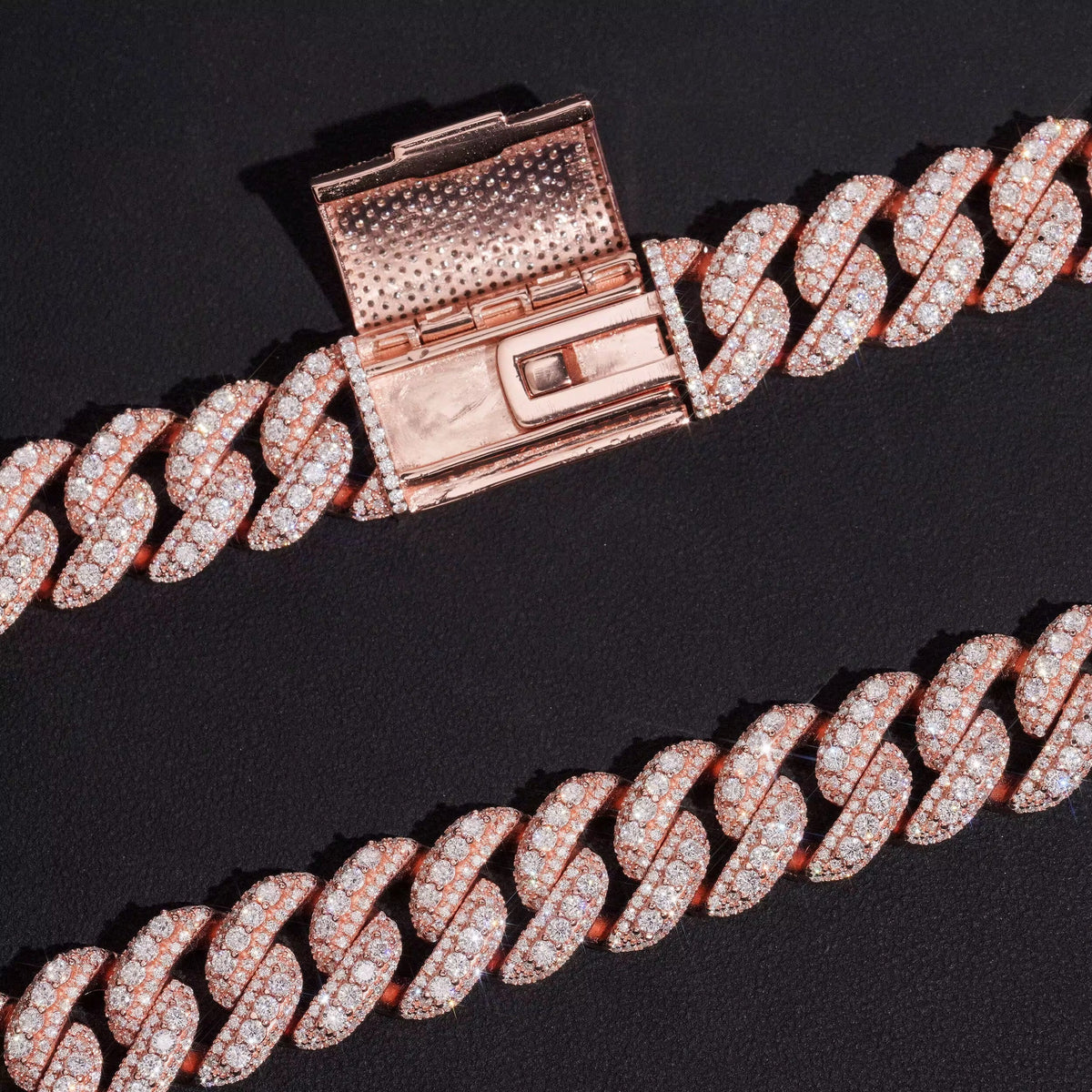 15mm Raised Diamond Cuban