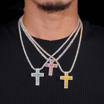 Mens Cross Pendant