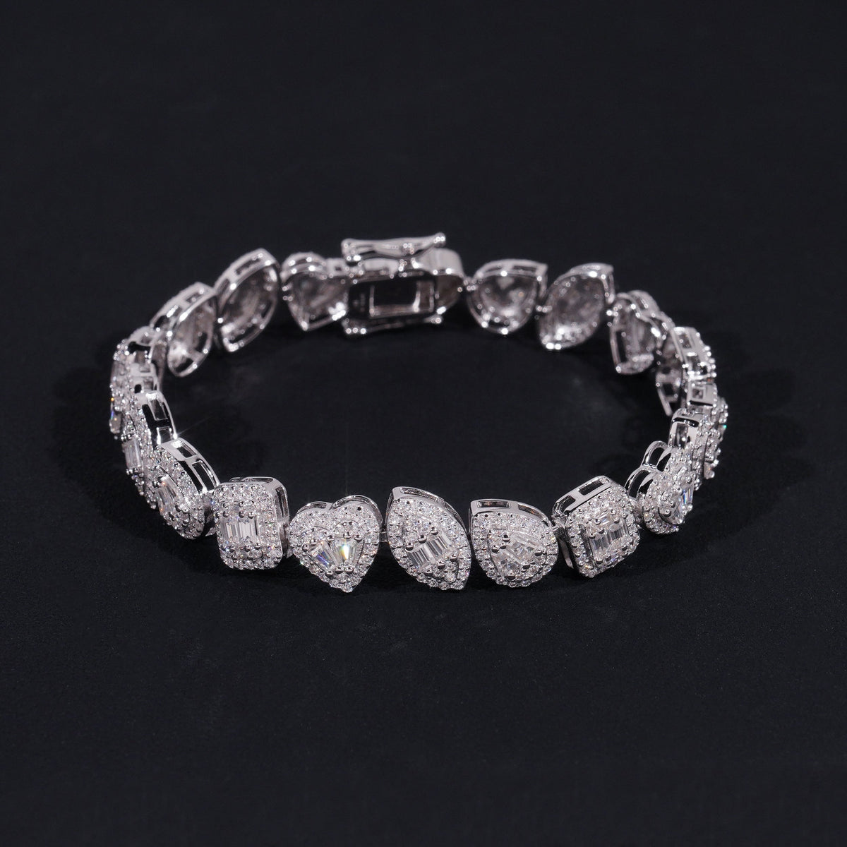 Fancy Cut Tennis Bracelet