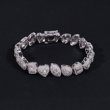 Fancy Cut Tennis Bracelet