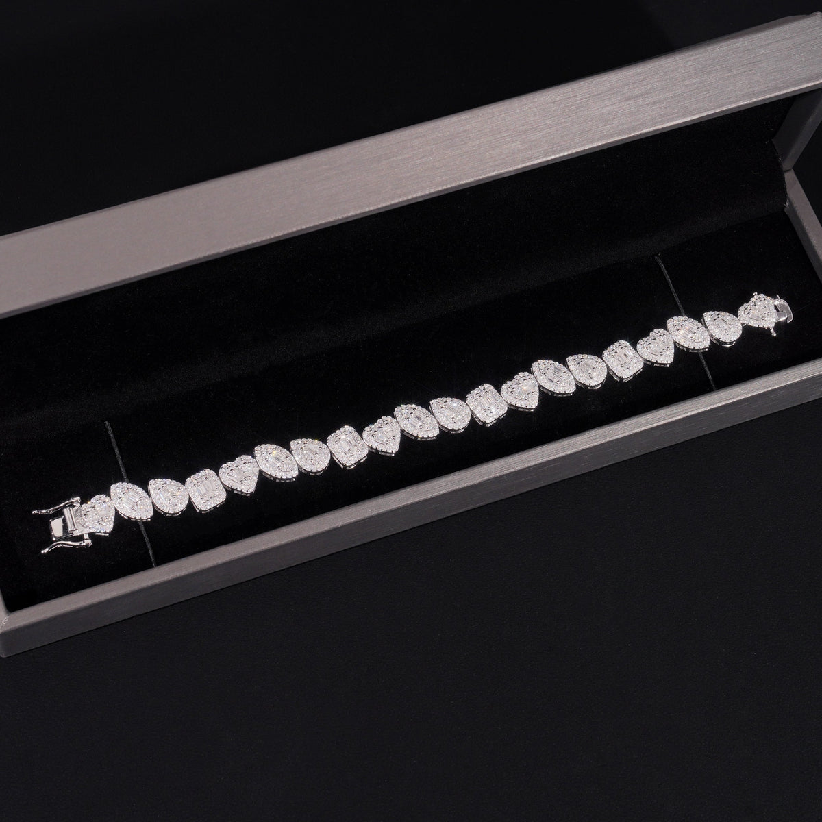 Fancy Cut Tennis Bracelet